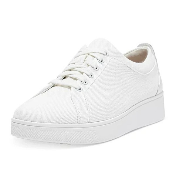 Fitflop Shoes - fitflop® (Women's 10) Rally™ Denim Sneakers in Urban White - $120